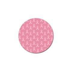 Pink Ribbon - Breast Cancer Awareness Month Golf Ball Marker (4 Pack) by Valentinaart