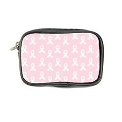 Pink Ribbon - Breast Cancer Awareness Month Coin Purse by Valentinaart