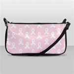 Pink Ribbon - breast cancer awareness month Shoulder Clutch Bag Front