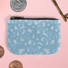 Christmas Pattern Mini Coin Purse by Valentinaart