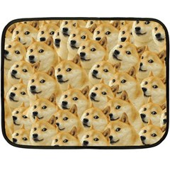 Doge Meme Doggo Kekistan Funny Pattern Fleece Blanket (mini) by snek