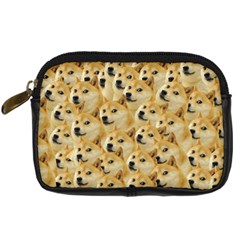 Doge Meme Doggo Kekistan Funny Pattern Digital Camera Leather Case by snek