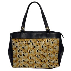 Doge Meme Doggo Kekistan Funny Pattern Oversize Office Handbag by snek