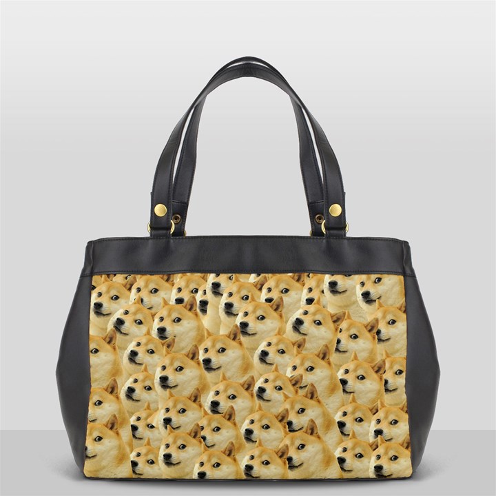 Doge meme Doggo Kekistan Funny Pattern Oversize Office Handbag