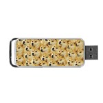 Doge meme Doggo Kekistan Funny Pattern Portable USB Flash (Two Sides) Back