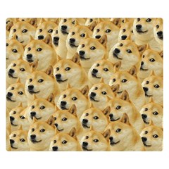 Doge Meme Doggo Kekistan Funny Pattern Double Sided Flano Blanket (small)  by snek