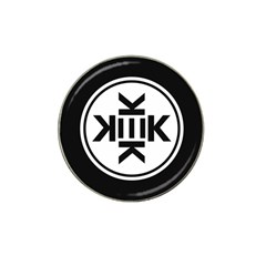 Official Logo Kekistan Circle Black And White Hat Clip Ball Marker by snek