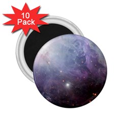 Orion Nebula Pastel Violet Purple Turquoise Blue Star Formation  2 25  Magnets (10 Pack)  by genx