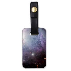 Orion Nebula Pastel Violet Purple Turquoise Blue Star Formation  Luggage Tags (one Side)  by genx