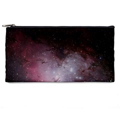 Eagle Nebula Wine Pink And Purple Pastel Stars Astronomy Pencil Cases by genx