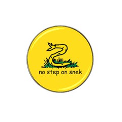 No Step On Snek Gadsden Flag Meme Parody Hat Clip Ball Marker by snek