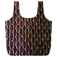 Wordsworth Purple Diamonds Full Print Recycle Bag (xl) by DeneWestUK