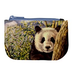 Panda Large Coin Purse by ArtByThree