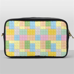 Lego Background Toiletries Bag (one Side) by Wegoenart