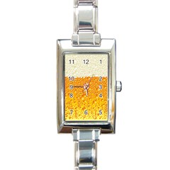 Bubble Beer Rectangle Italian Charm Watch by Wegoenart