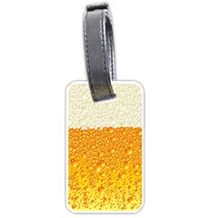 Bubble Beer Luggage Tags (one Side)  by Wegoenart