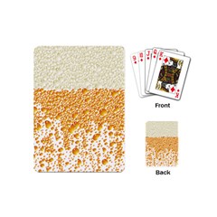 Beer Head Foam Cool Playing Cards (mini) by Wegoenart