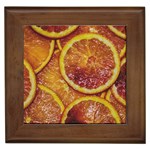 Blood Orange Fruit Citrus Fruits Framed Tiles Front