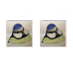 Blue Tit  Cufflinks (square) by ArtByThree