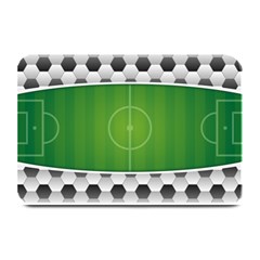 Background Sports Soccer Football Plate Mats by Wegoenart