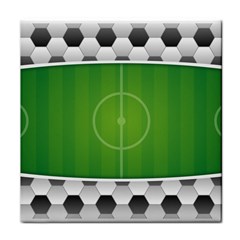 Background Sports Soccer Football Face Towel by Wegoenart