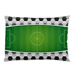 Background Sports Soccer Football Pillow Case by Wegoenart