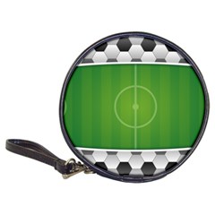 Background Sports Soccer Football Classic 20-cd Wallets by Wegoenart