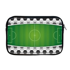 Background Sports Soccer Football Apple Macbook Pro 17  Zipper Case by Wegoenart