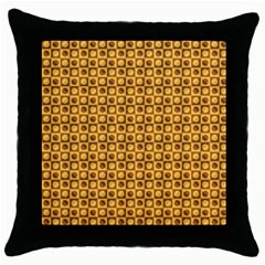 Pattern Background Texture Design Throw Pillow Case (black) by Wegoenart