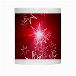 Christmas Candles White Mugs Center