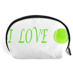 I Lovetennis Accessory Pouch (large) by Greencreations