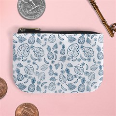 Tropical Pattern Mini Coin Purse by Valentinaart