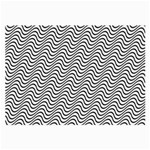 Wave Wave Lines Diagonal Seamless Large Glasses Cloth Front