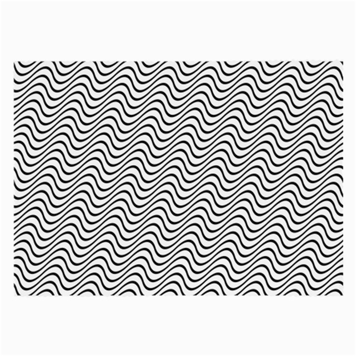 Wave Wave Lines Diagonal Seamless Large Glasses Cloth