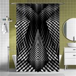 Concept Graphic 3d Model Fantasy Shower Curtain 48  x 72  (Small)  Curtain(48  X 72 ) - 42.18 x64.8  Curtain(48  X 72 )