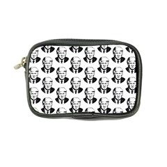 Trump Retro Face Pattern Maga Black And White Us Patriot Coin Purse by snek