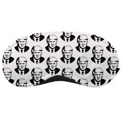 Trump Retro Face Pattern Maga Black And White Us Patriot Sleeping Masks by snek