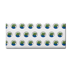 Apu Apustaja With Banana Phone Wall Eyed Pepe The Frog Pattern Kekistan Hand Towel by snek