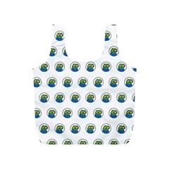 Apu Apustaja With Banana Phone Wall Eyed Pepe The Frog Pattern Kekistan Full Print Recycle Bag (s) by snek