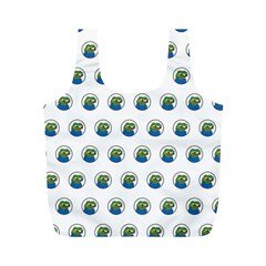 Apu Apustaja With Banana Phone Wall Eyed Pepe The Frog Pattern Kekistan Full Print Recycle Bag (m) by snek