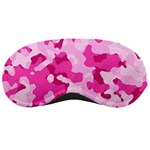 Standard Pink Camouflage Army Military Girl Sleeping Masks Front