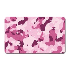 Standard Violet Pink Camouflage Army Military Girl Magnet (rectangular) by snek