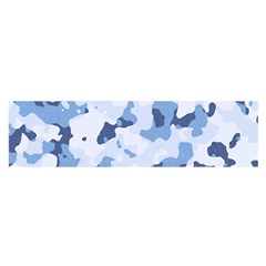 Standard Light Blue Camouflage Army Military Satin Scarf (oblong) by snek