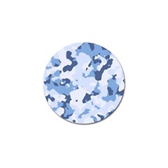 Standard Light Blue Camouflage Army Military Golf Ball Marker (10 Pack) by snek