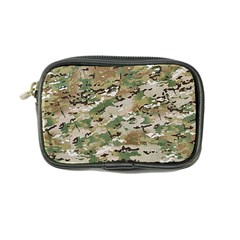 Wood Camouflage Military Army Green Khaki Pattern Coin Purse by snek