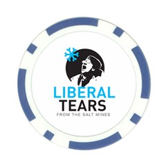 Liberal Tears Funny Screeching Democrat Screaming Poker Chip Card Guard by snek