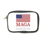 MAGA Make America Great Again with USA flag Coin Purse Front