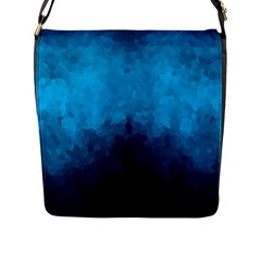 Deep Ocean Flap Closure Messenger Bag (l) by LoolyElzayat