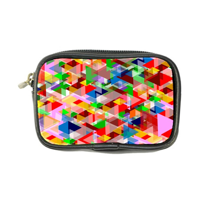 Background Triangle Rainbow Coin Purse