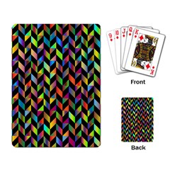 Abstract Geometric Playing Cards Single Design by Mariart